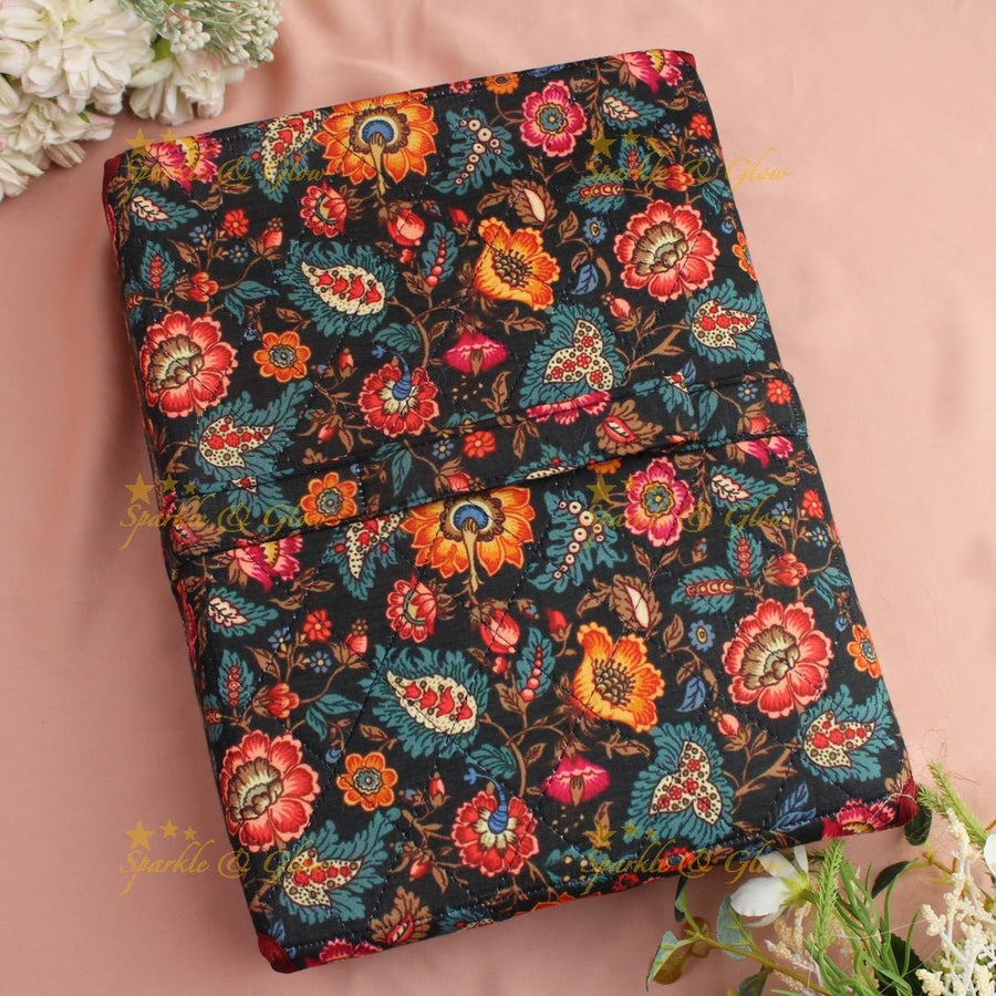 Floral printed jewellery organizer - Sparkle and Glow - 
