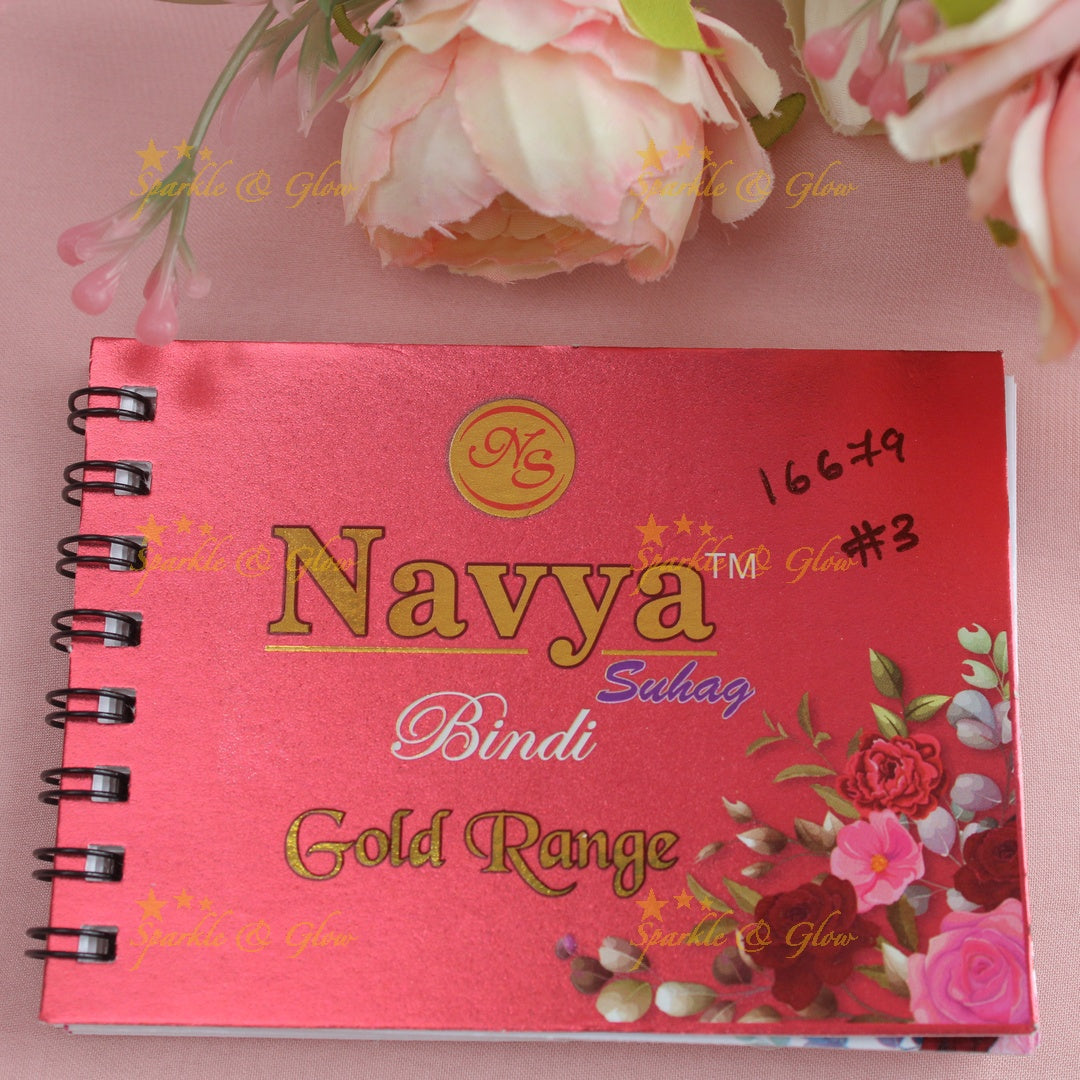 Navya Suhag elegant designs multi colours bindi small book