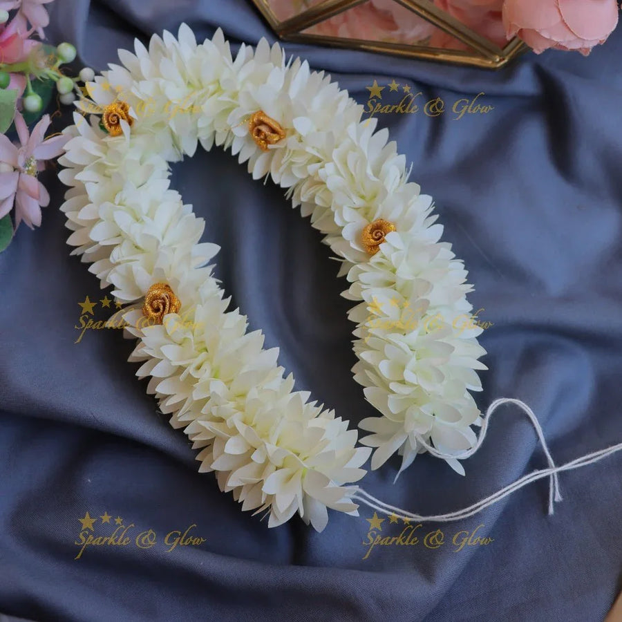 Beautiful Handmade artificial Floral Gajra - Sparkle and Glow