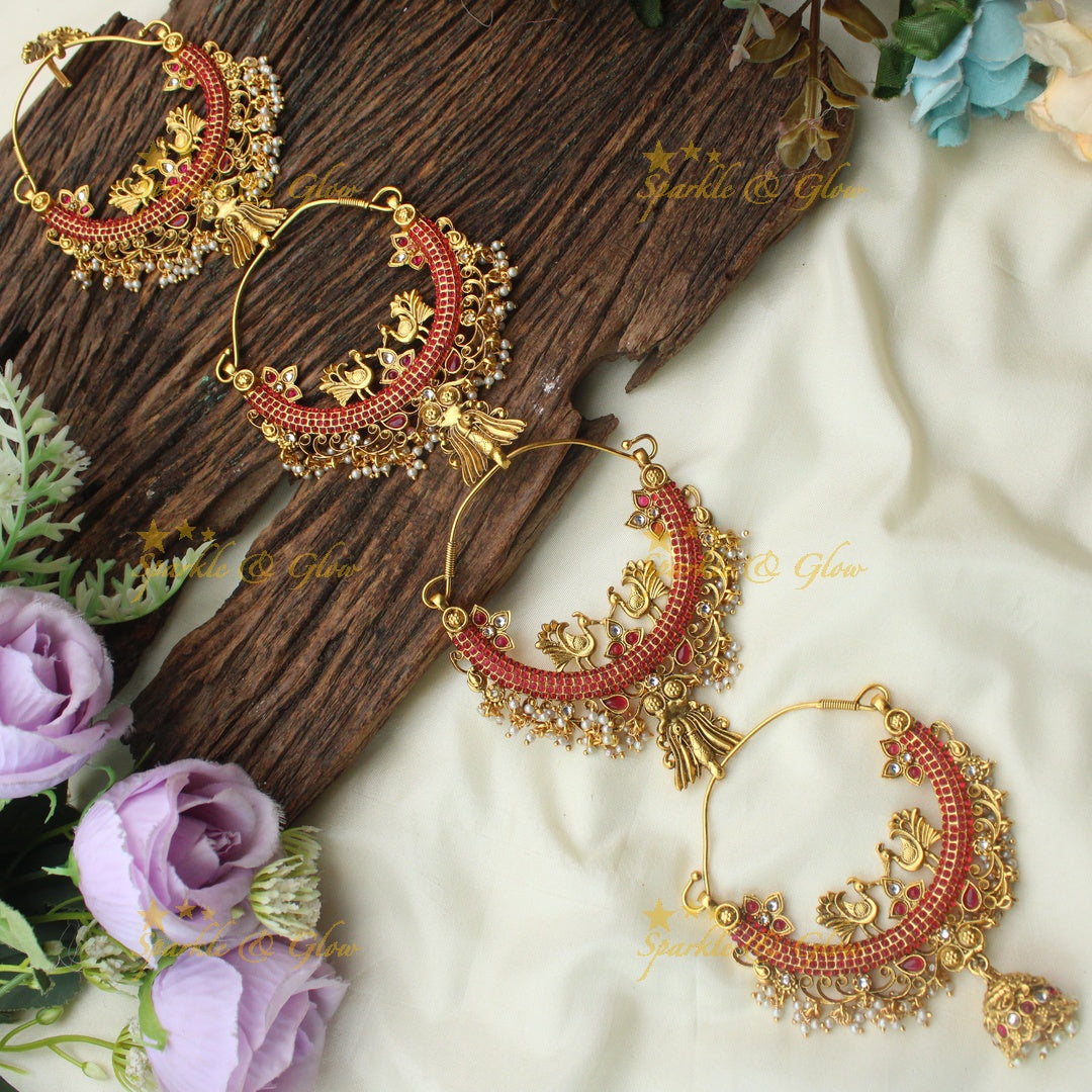 Beautiful Gold alike Chandballi Bridal Jada Billa
