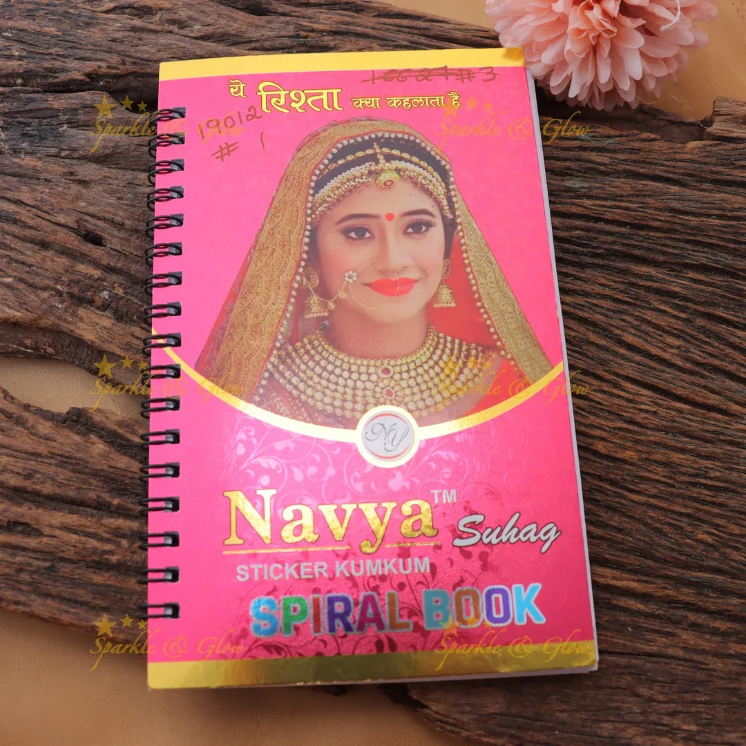 Navya Suhag Multicolor Bindi Book with Fancy Sticker Kumkum