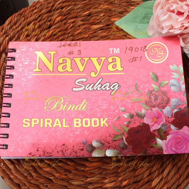 Navya Suhag Assorted Color Bridal Bindi Book with stones