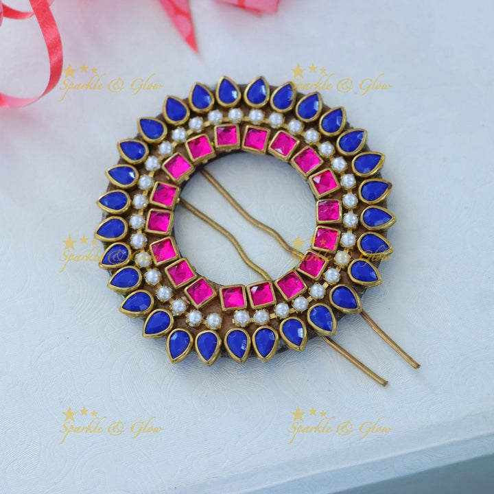 Luxurious Silk Waterdrop Hair Clip - Elegant Glamour