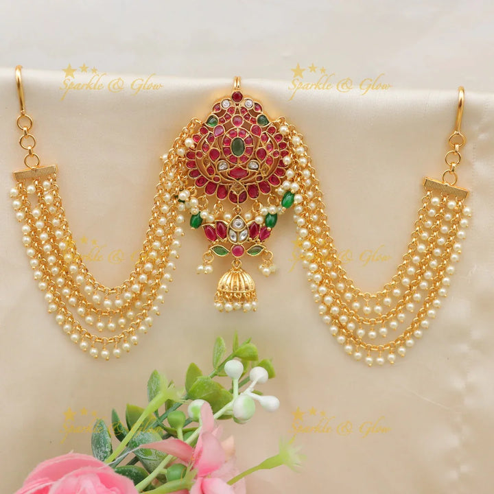 Kemp Peacock Lotus Jadabilla with Pearl Maatil