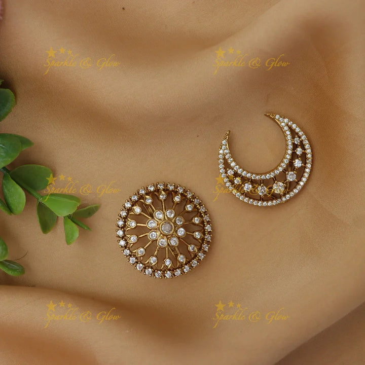 Bridal Elegance: Premium Gold Jadabilla Accessory