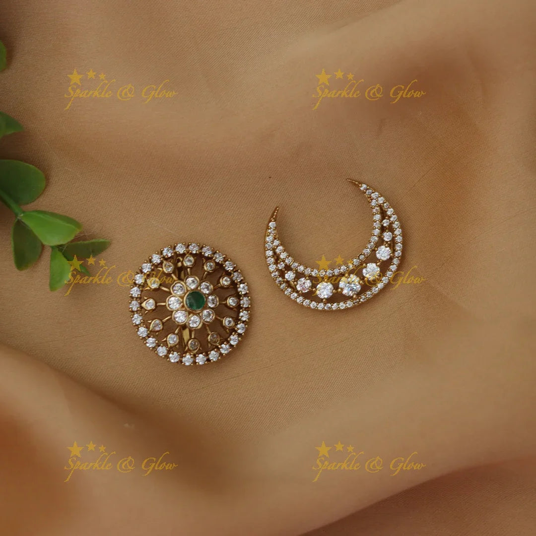 Bridal Elegance: Premium Gold Jadabilla Accessory