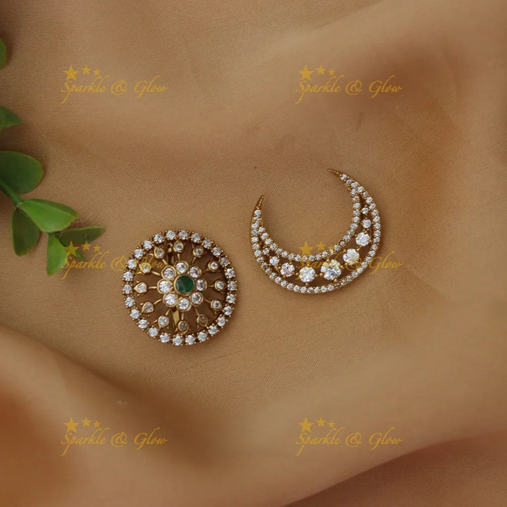 Bridal Elegance: Premium Gold Jadabilla Accessory
