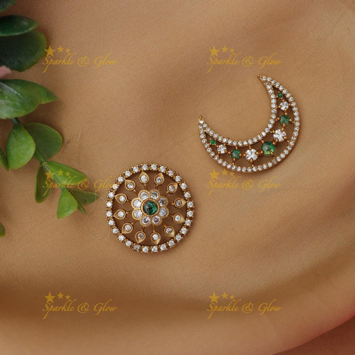 Bridal Elegance: Premium Gold Jadabilla Accessory