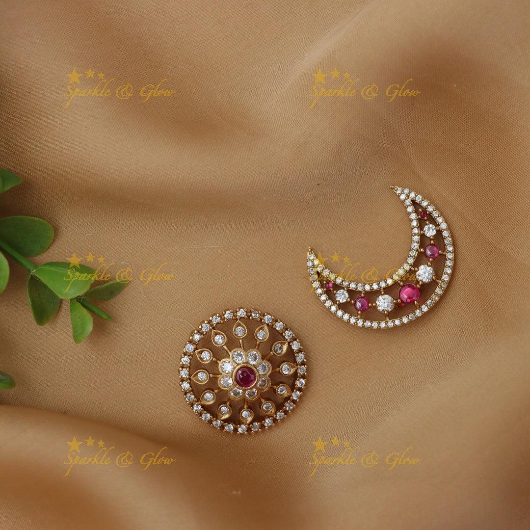 Bridal Elegance: Premium Gold Jadabilla Accessory