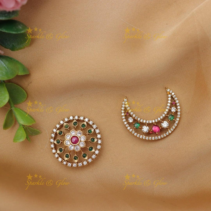 Bridal Elegance: Premium Gold Jadabilla Accessory