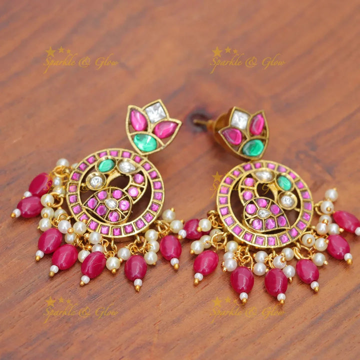 Radiant Jadau Kundan Necklace for Festive Glam