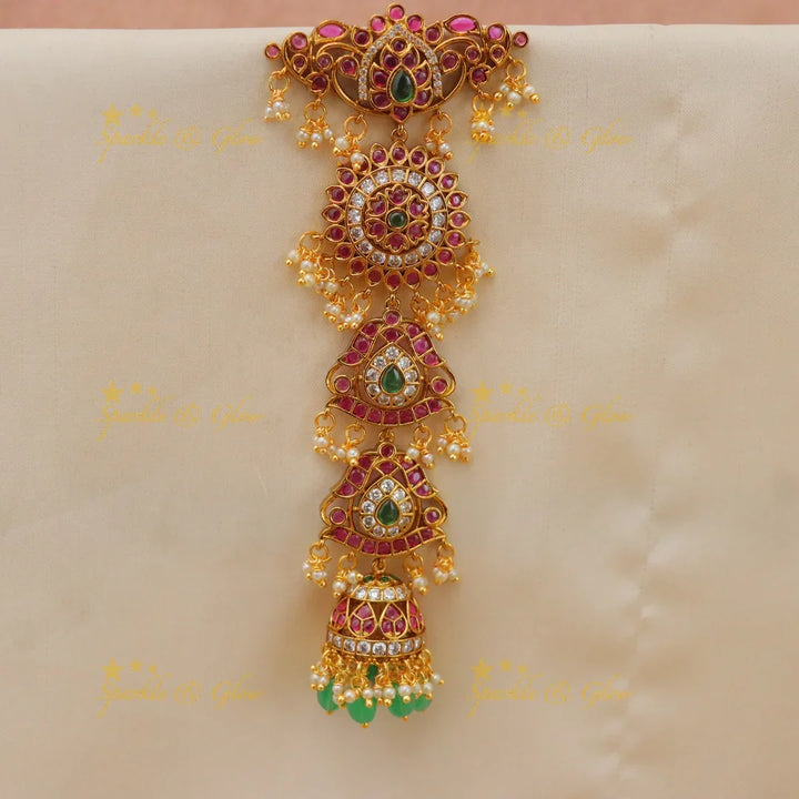 Exquisite Kemp Jadabilla Floral Hair Ornament