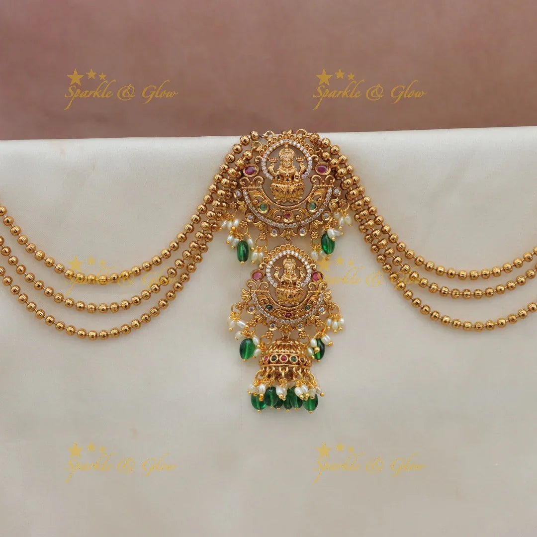 Elegant Kemp Gold Maatil for Bridal Aura