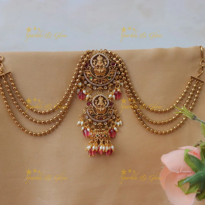 Elegant Kemp Gold Maatil for Bridal Aura