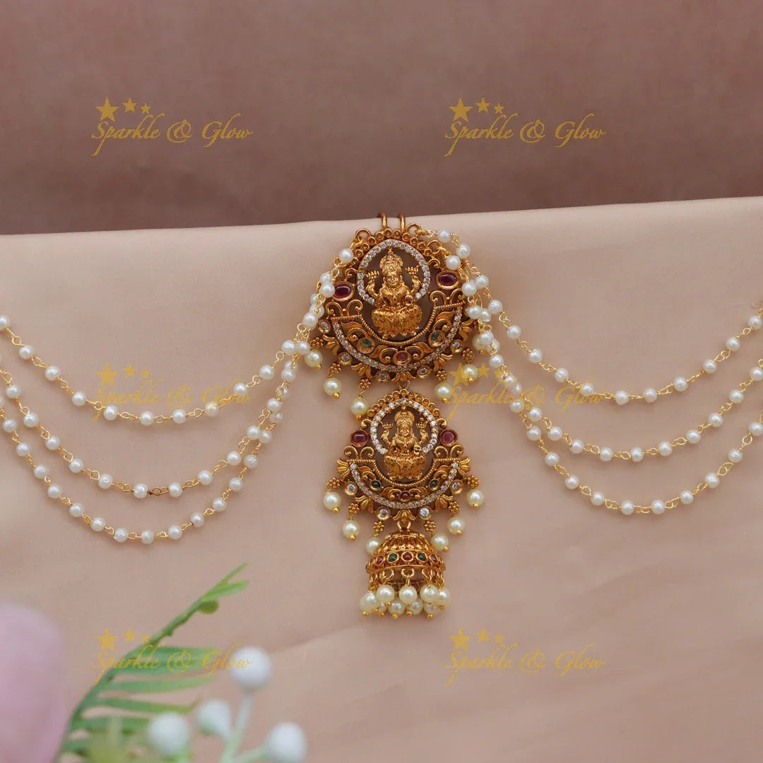 Divine Temple Design Kemp Pearl Jadabilla Hair Accessory