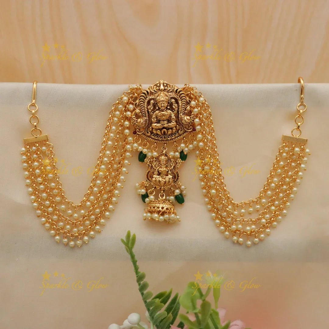 Elegant Nagas Kemp Jadabilla with Pearl Maatil