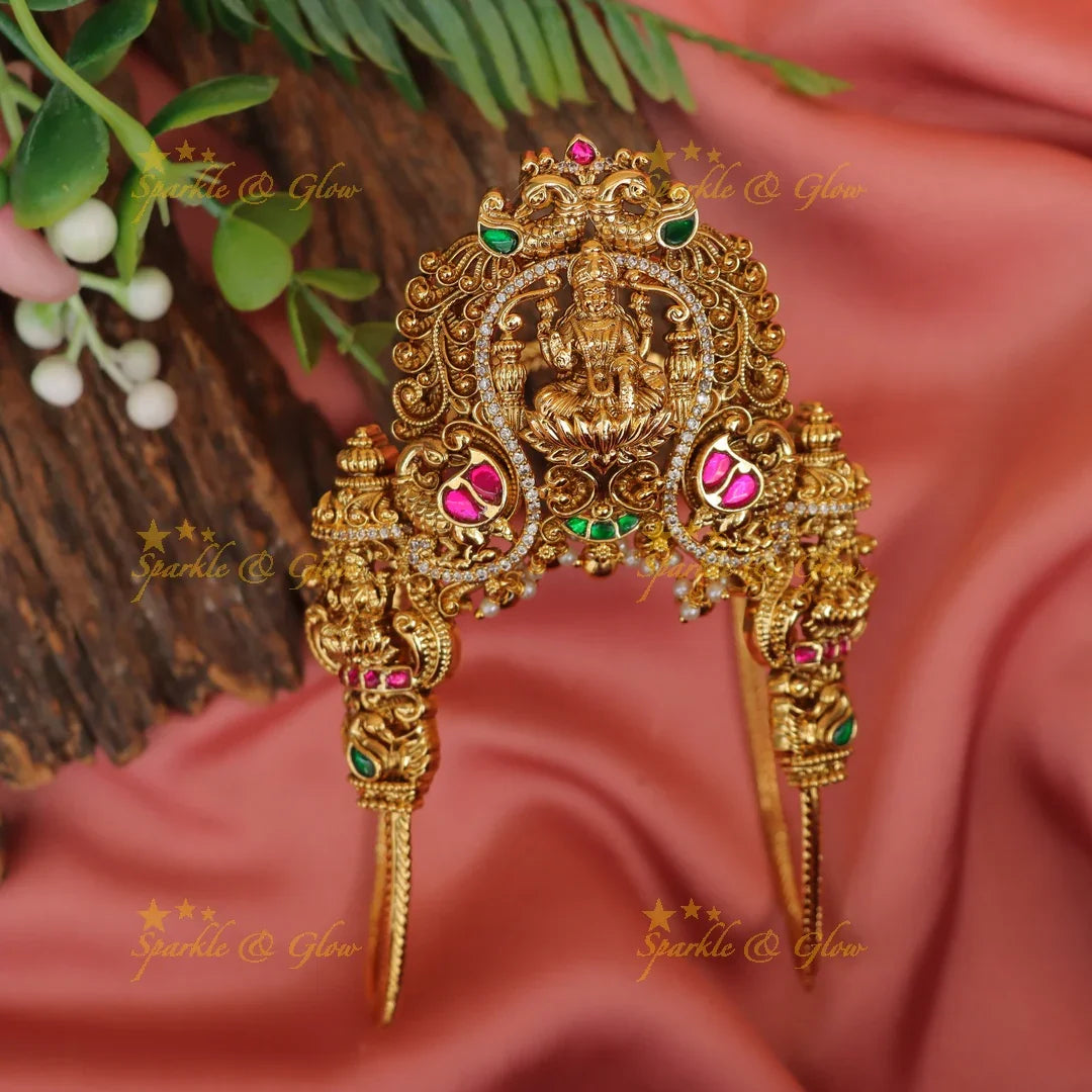 Exquisite Lakshmi Peacock Vanki for Wedding Glam