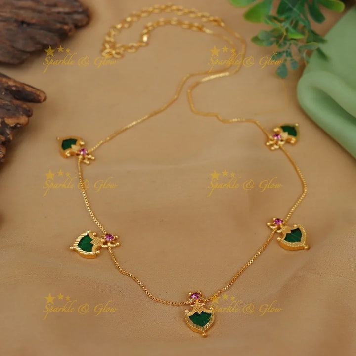 Kerala Palaka Necklace: Timeless Elegance for Weddings
