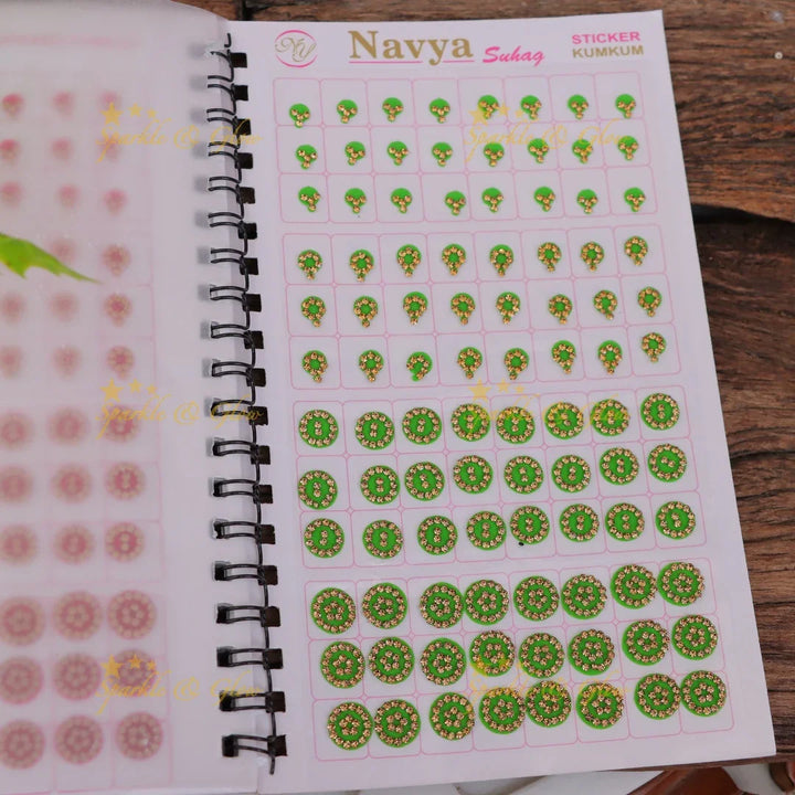 Elegant Navya Suhag Bindi Book for Festive Elegance