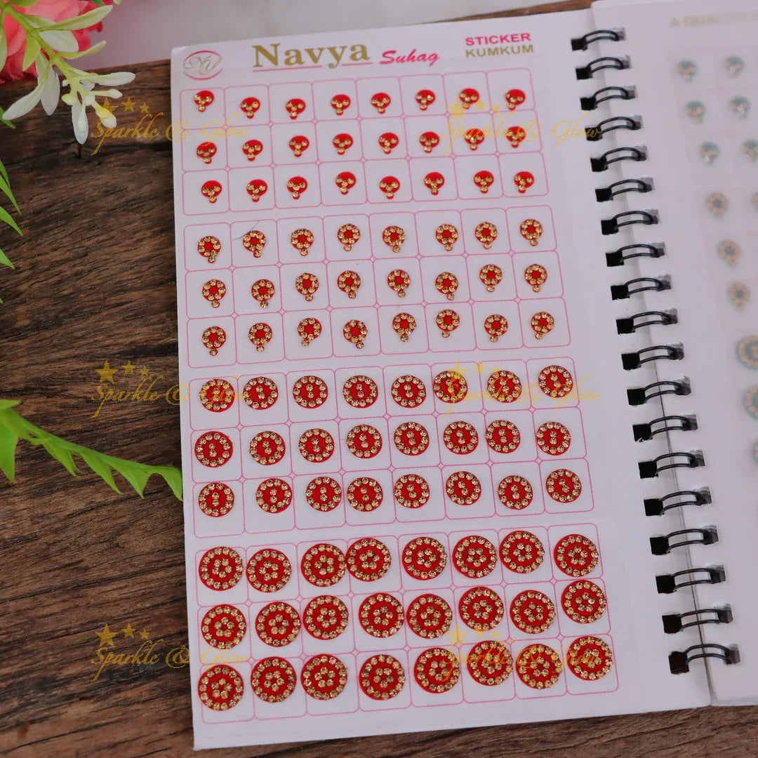 Elegant Navya Suhag Bindi Book for Festive Elegance