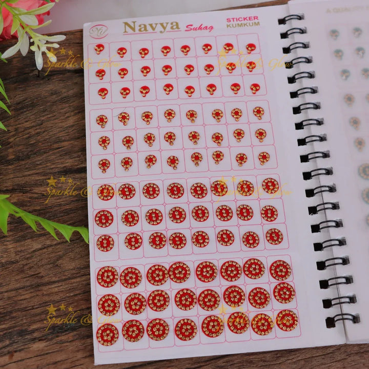 Elegant Navya Suhag Bindi Book for Festive Elegance