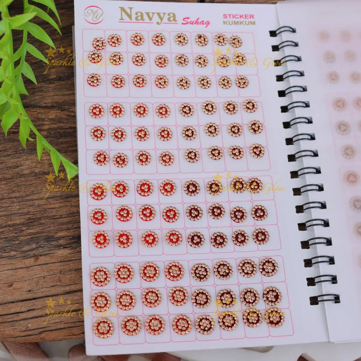 Chic Navya Suhag Bindi Set – Festive & Stylish Accessory
