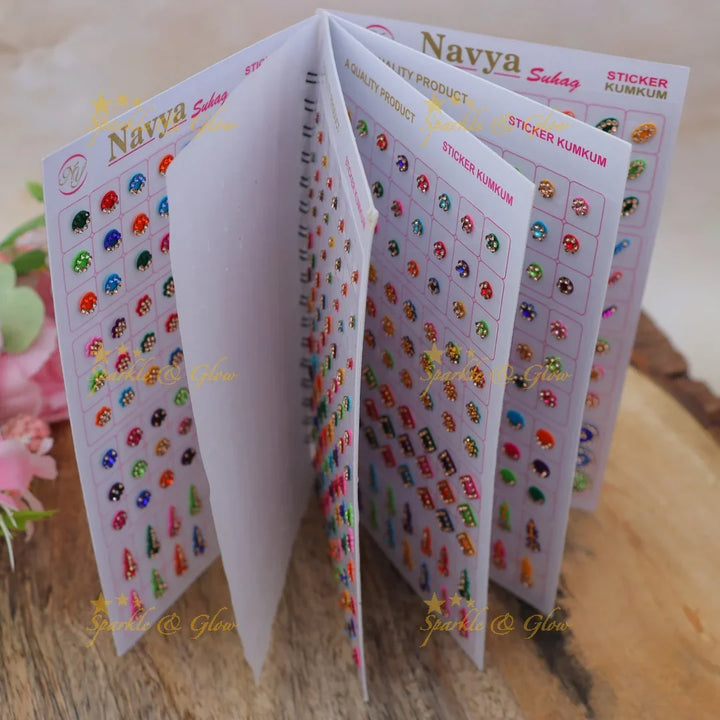 Multi-Color Navya Suhag Bindi Book for Elegant Festivities