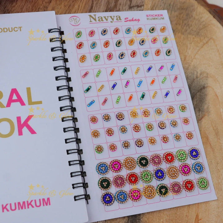 Multi-Color Navya Suhag Bindi Book for Elegant Festivities