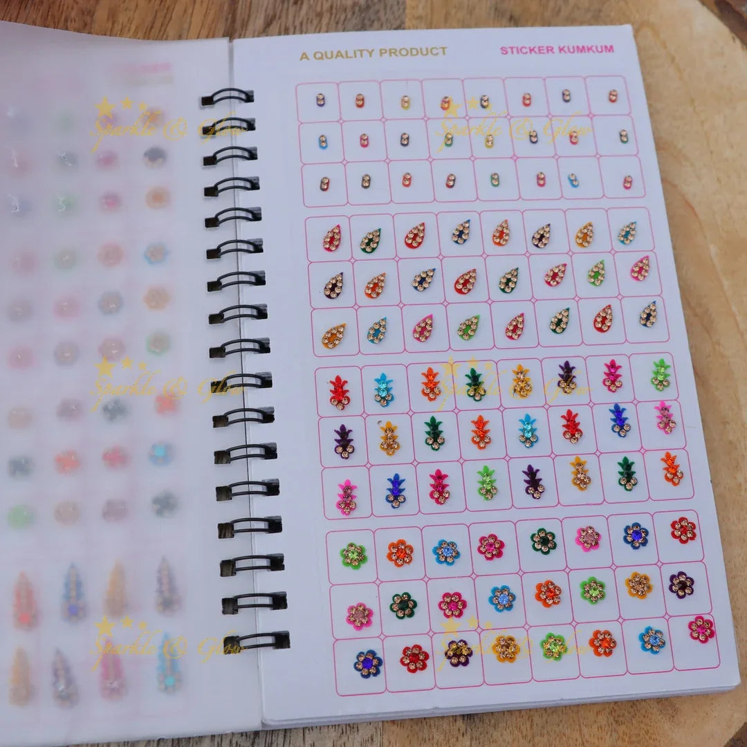 Multi-Color Navya Suhag Bindi Book for Elegant Festivities