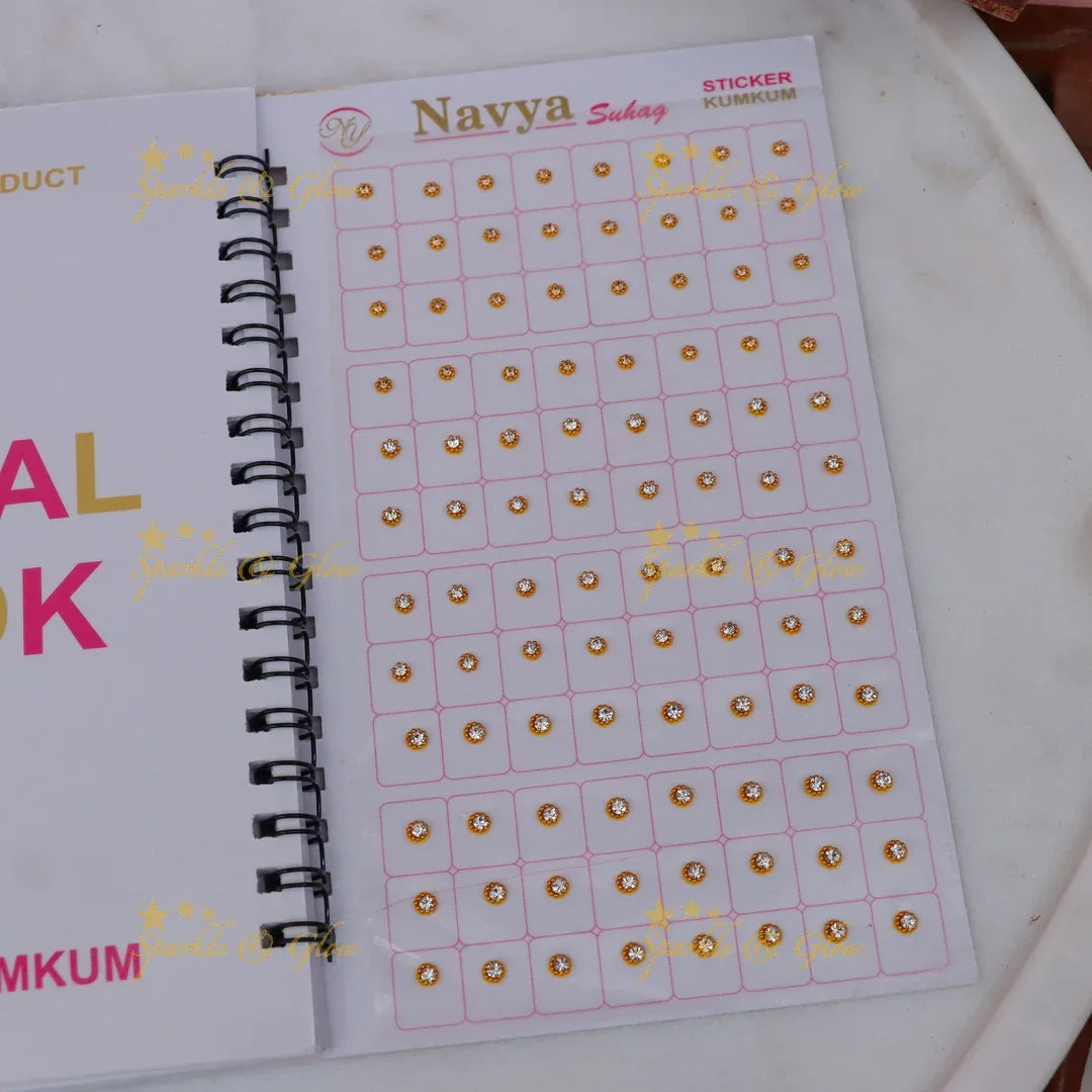 Multicolor Navya Suhag Bindi Book - Premium Collection