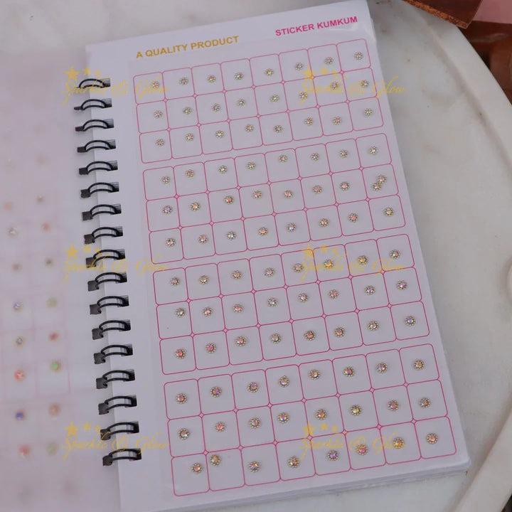 Multicolor Navya Suhag Bindi Book - Premium Collection