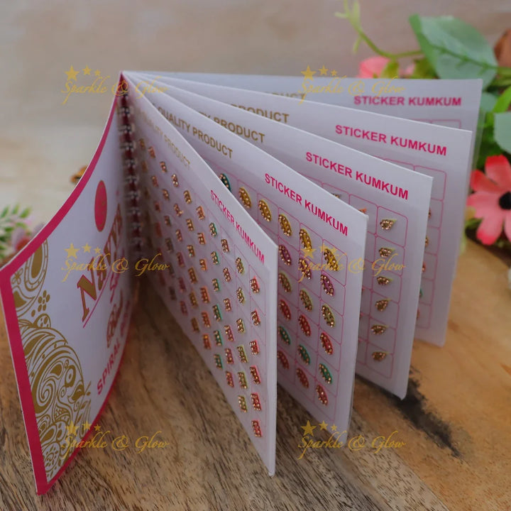 Navya Suhag Bindi Book - Festive Floral Collection