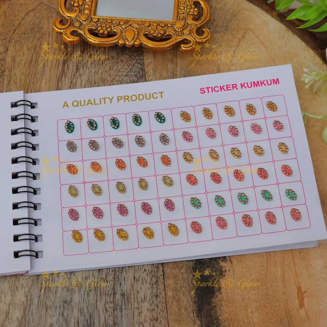 Navya Suhag Bindi Book - Festive Floral Collection