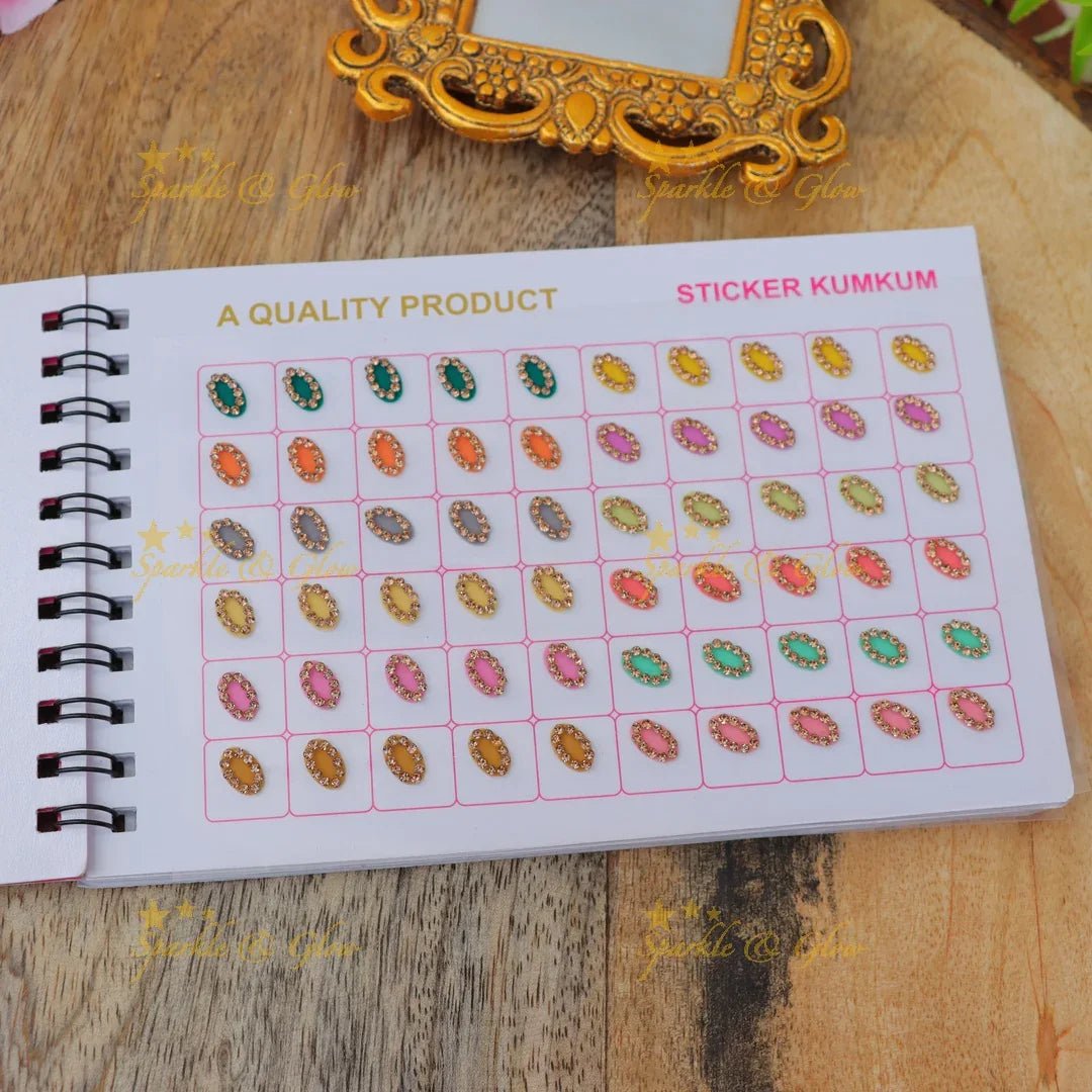 Navya Suhag Bindi Book - Festive Floral Collection