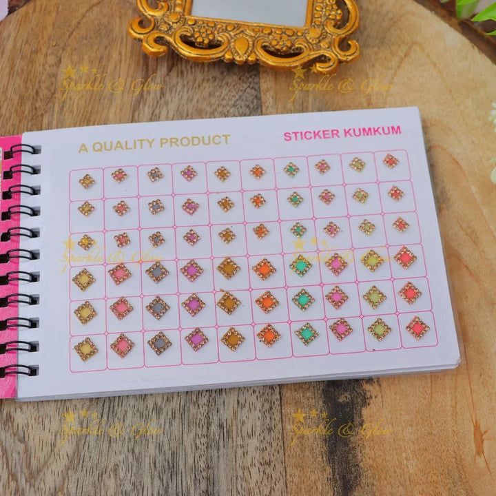 Navya Suhag Bindi Book - Festive Floral Collection