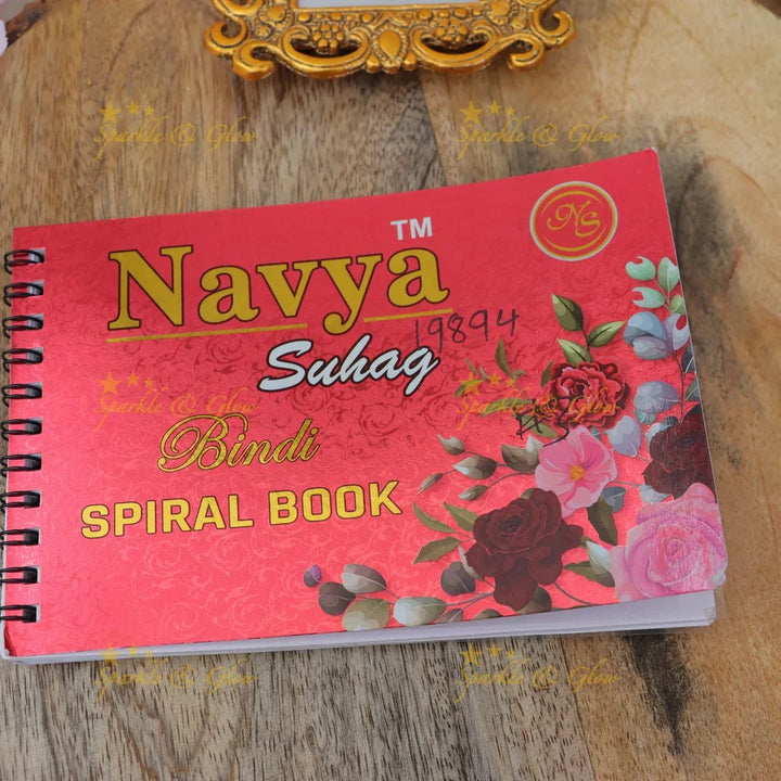 Navya Suhag Bindi Book - Festive Floral Collection