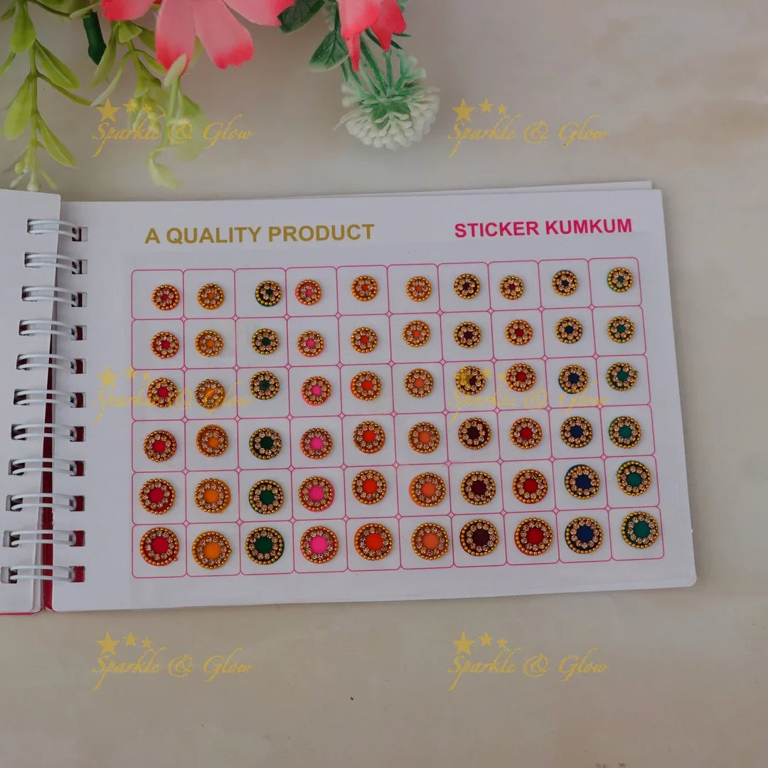 Vibrant Navya Bindi Set – Elevate Your Festive Look