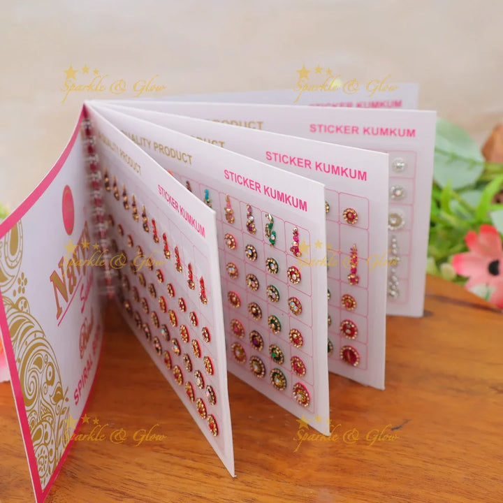 Exquisite Multi-Shape Bindi Collection for Brides