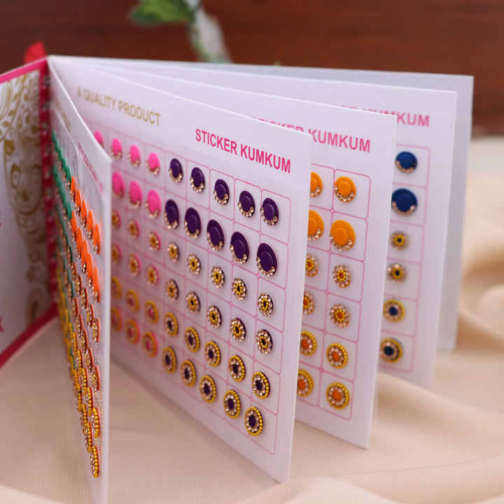 Exquisite Navya Suhag Festive Stonework Bindis Collection