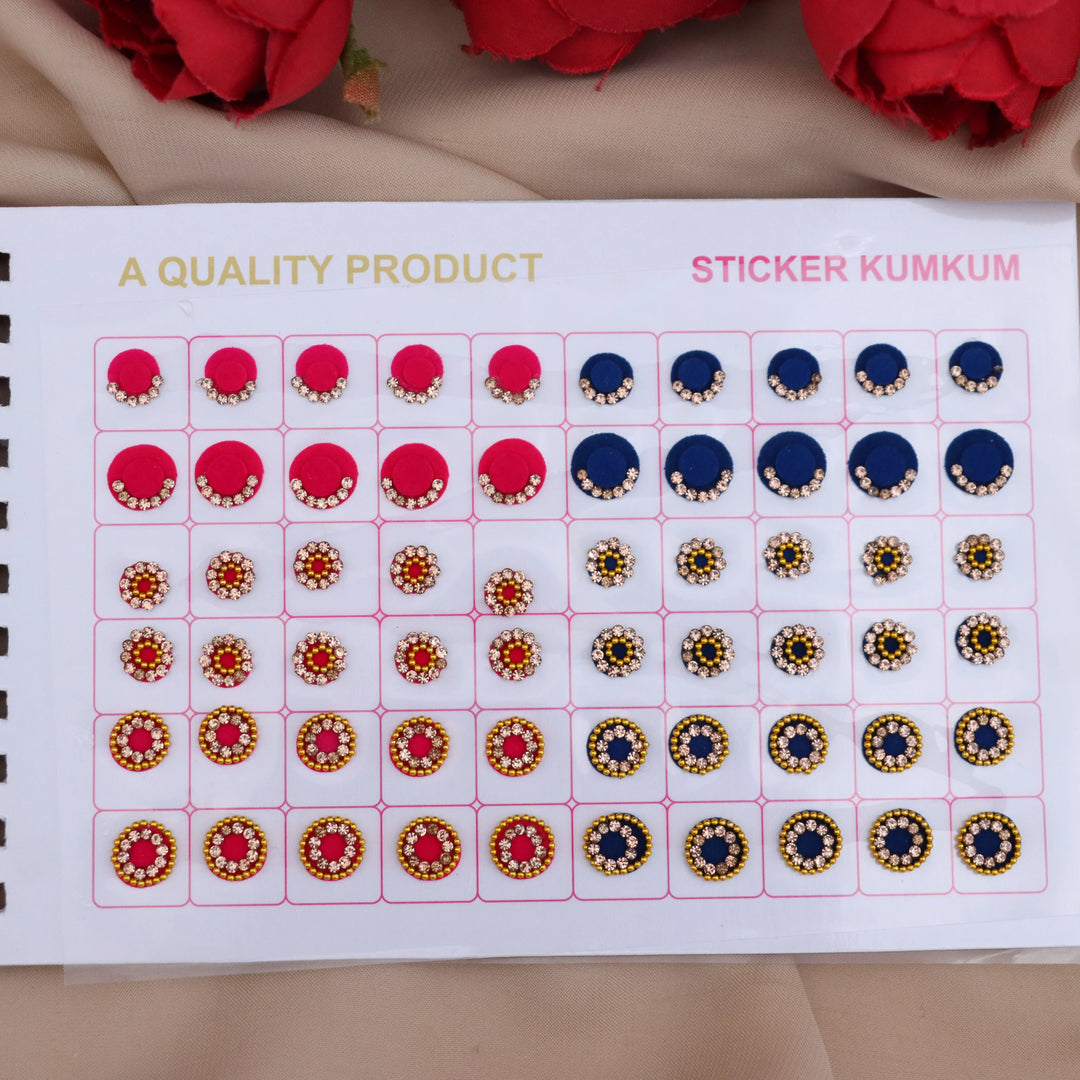 Exquisite Navya Suhag Festive Stonework Bindis Collection
