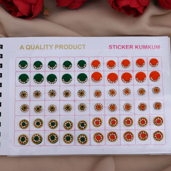 Exquisite Navya Suhag Festive Stonework Bindis Collection