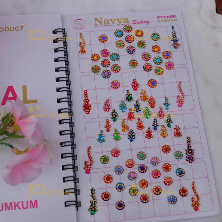 Navya Suhag Bindi Book - Festive Bindi Collection