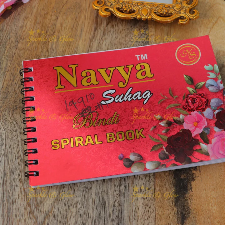 Navya Colorful Stone Bindi Book for Festive Elegance