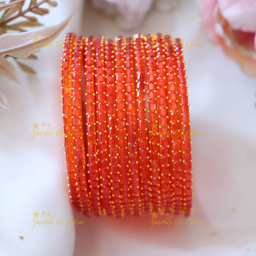 Vibrant Festive Glass Bangles – Gleam in Every Occasion