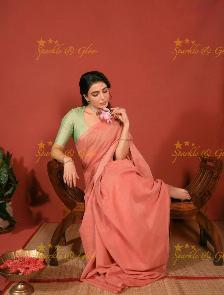 Elegant Banarasi Cotton Silk Saree for Celebrations