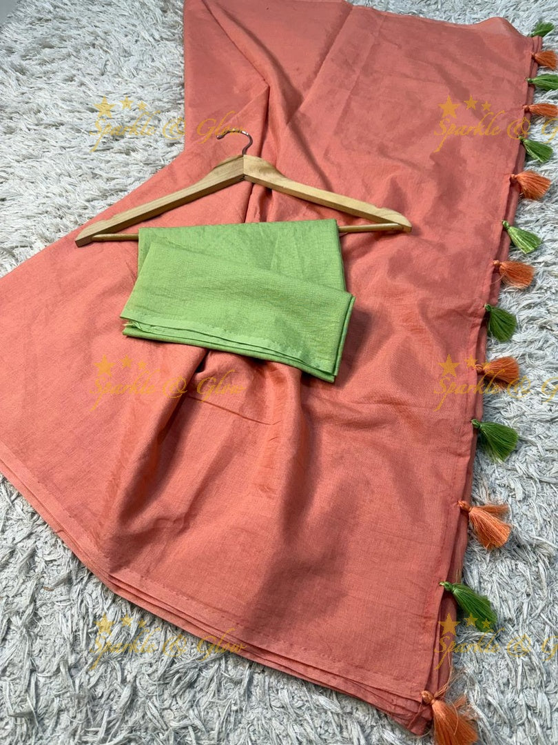 Elegant Banarasi Cotton Silk Saree for Celebrations
