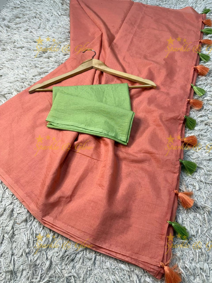 Elegant Banarasi Cotton Silk Saree for Celebrations