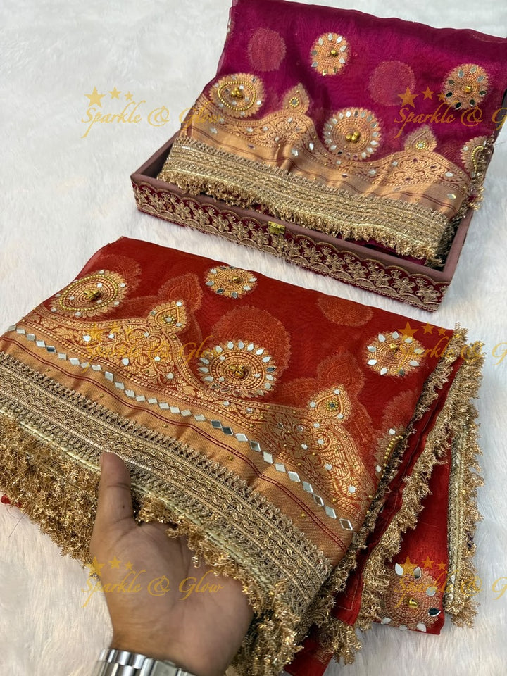 Banarasi Tissue Saree - Exquisite Designer Attire