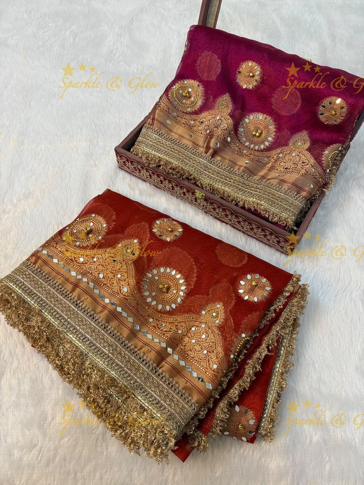 Banarasi Tissue Saree - Exquisite Designer Attire