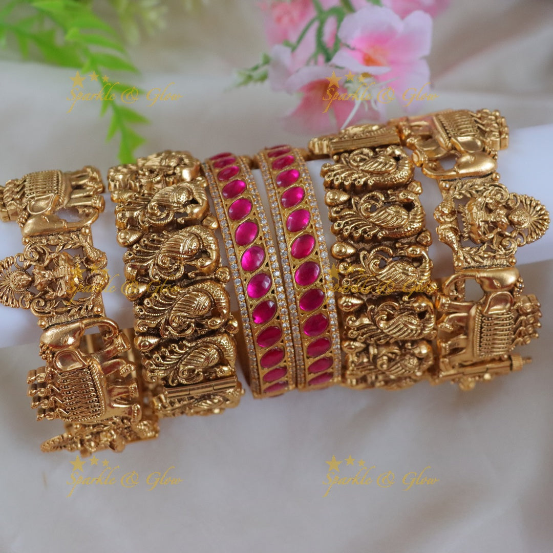 Exquisite Lakshmi Bangles for Timeless Elegance